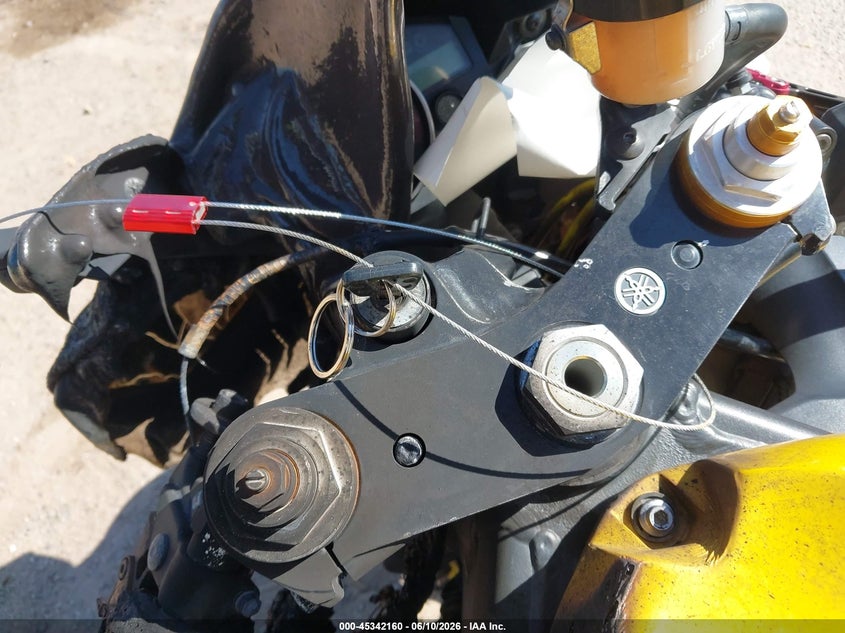2008 Yamaha Yzfr6 VIN: JYARJ16E38A002064 Lot: 45342160