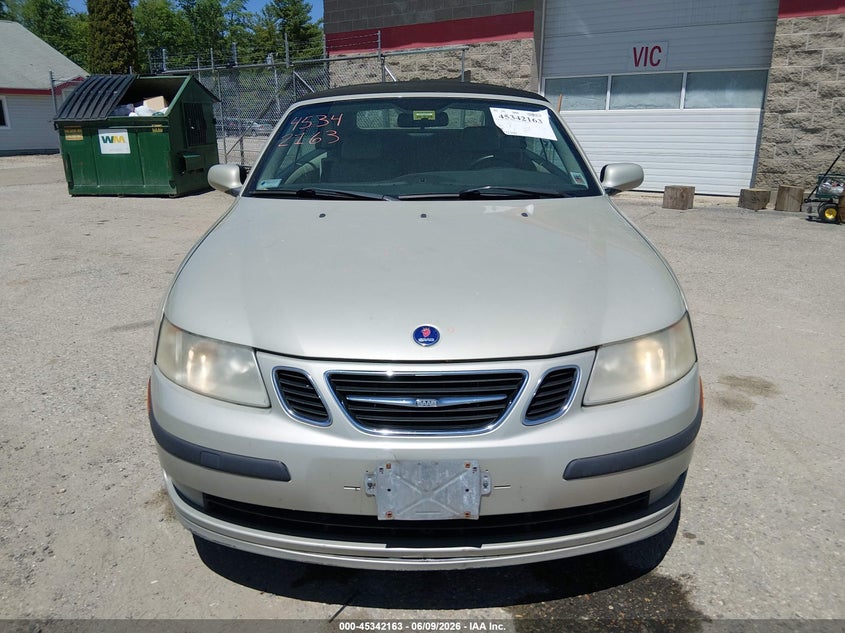 2005 Saab 9-3 Arc VIN: YS3FD79Y656004891 Lot: 45342163