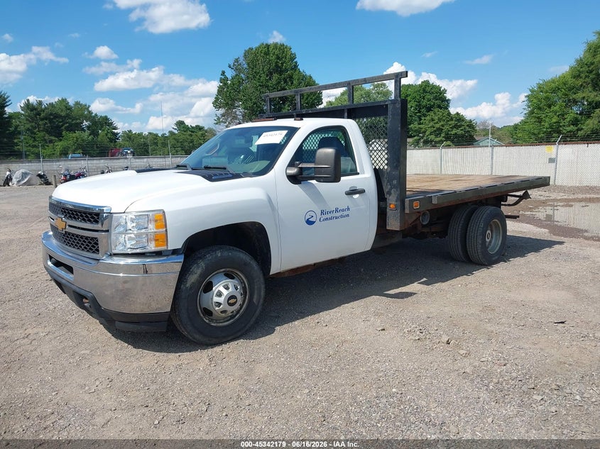 2013 Chevrolet Silverado 3500hd Chassis Work Truck 1GB3CZCG6DF173711 photo 1
