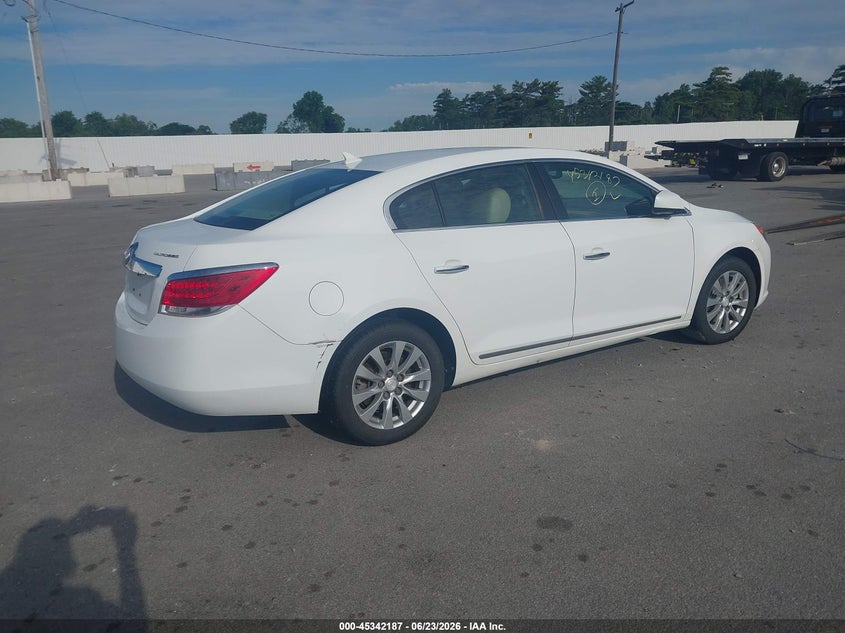 Vin: 1g4gb5gg5af144761, lot: 45840123, buick lacrosse cx 20104