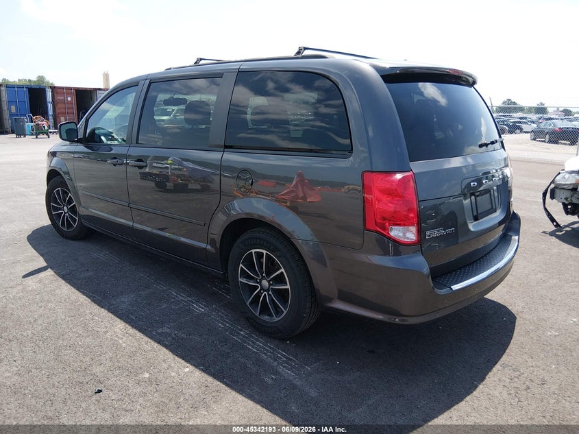 Vin: 2c4rdgeg1hr693429, lot: 45840129, dodge grand caravan gt 20173