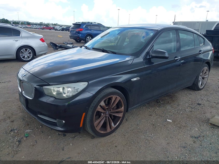 Vin: wbasn4c50ac209454, lot: 45840183, bmw 550i gran turismo 20102