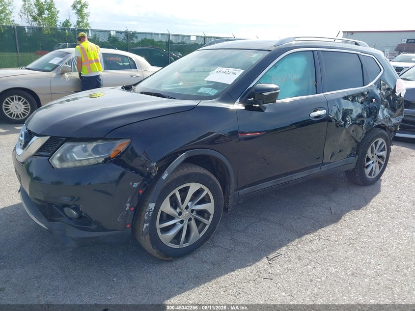 2015 Nissan Rogue Sl 5N1AT2MV3FC801067 photo 1