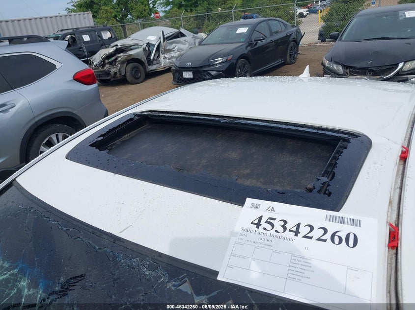 2014 Acura Tl 3.5 VIN: 19UUA8F52EA003016 Lot: 45342260