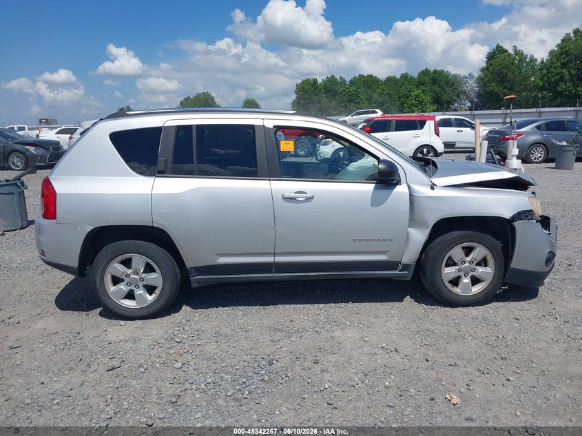 2013 JEEP COMPASS SPORT UTILITY VEHICLE 2.0L I-4 DOHC, VVT, 158HP