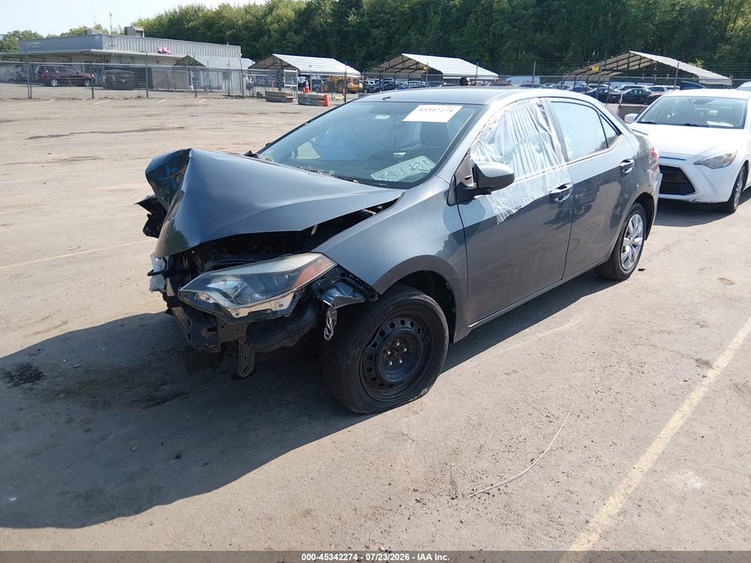 2014 TOYOTA COROLLA auction photo 2