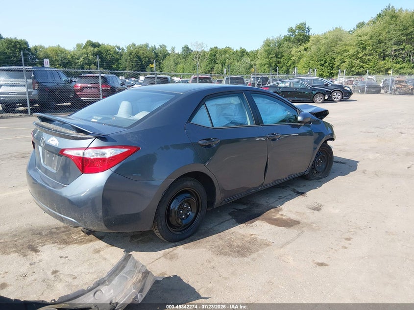 2014 TOYOTA COROLLA auction photo 4