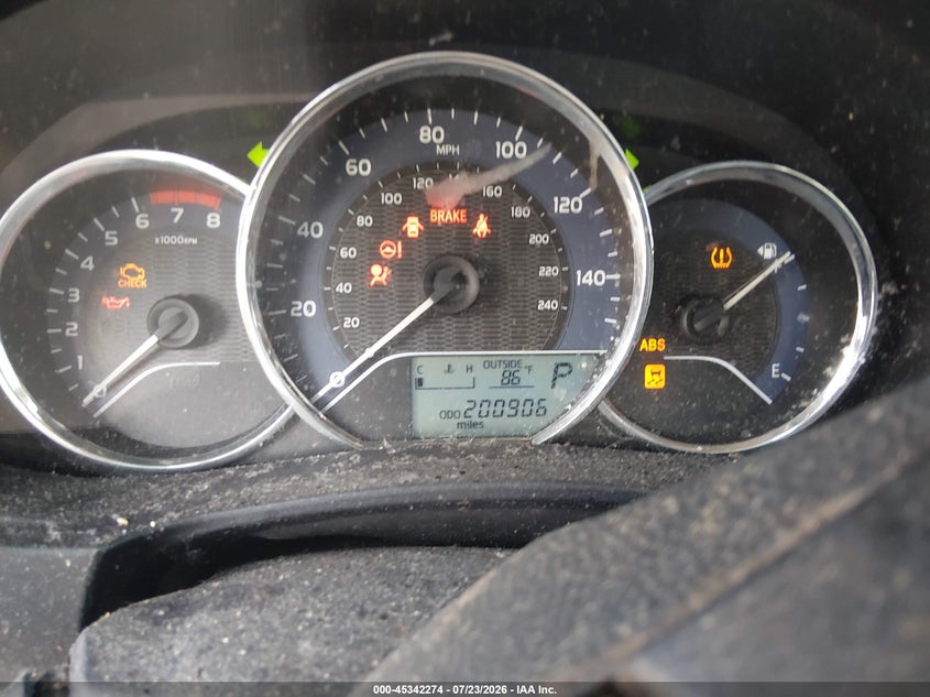 2014 TOYOTA COROLLA auction photo 7