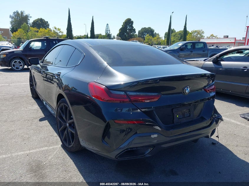 Vin: wbagv2c01tcv31926, lot: 45840223, bmw 840i gran coupe 20263