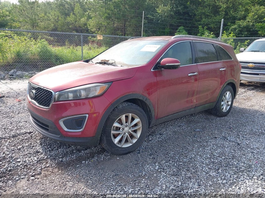 Vin: 5xypg4a56hg292187, lot: 45840224, kia sorento 3.3l lx 20172
