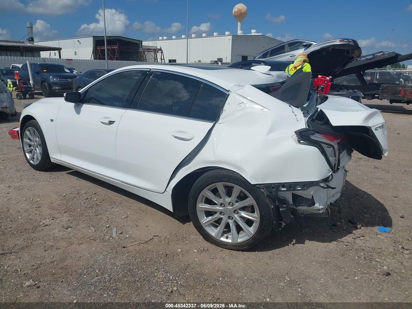 Vin: 1g6dw5rk4r0125066, lot: 45840273, cadillac ct5 luxury 20243