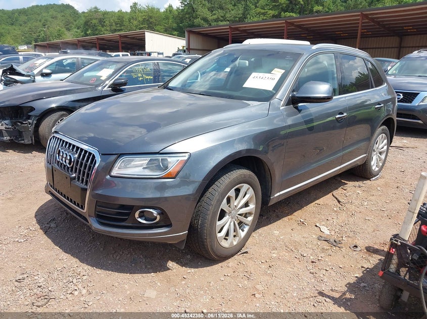 Vin: wa1c2afp3ha045385, lot: 45840286, audi q5 2.0t premium 20172