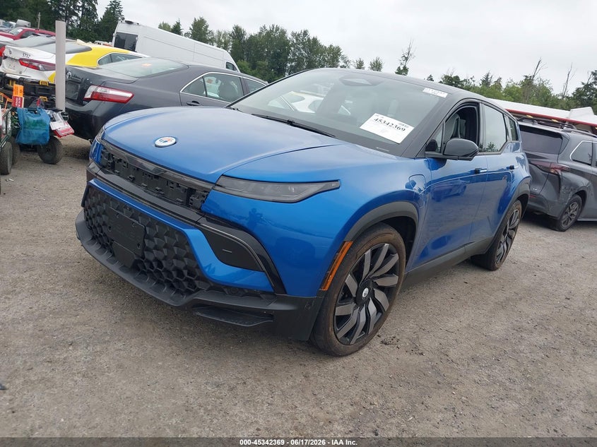 Vin: vcf1ubu20pg006544, lot: 45840305, fisker ocean ultra 20232
