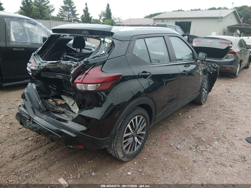 Vin: 3n1cp5cv4ml477829, lot: 45840310, nissan kicks sv xtronic cvt 20214