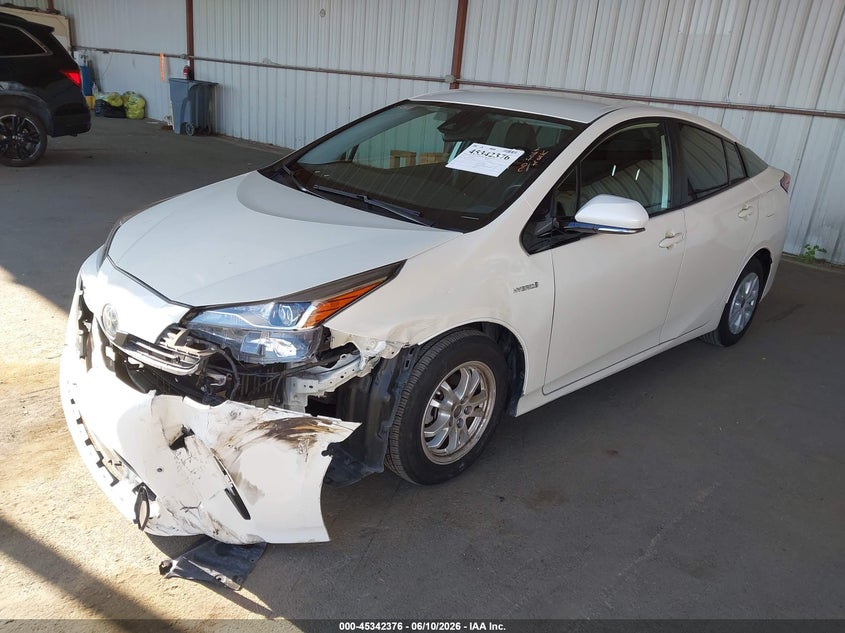 2020 Toyota Prius Le JTDKARFU0L3106522 photo 1
