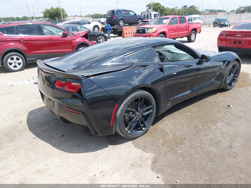 Vin: 1g1ym2d7xe5127111, lot: 45840313, chevrolet corvette stingray z51 20144