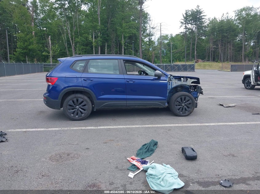 2022 Volkswagen Taos 1.5T S VIN: 3VVDX7B27NM008509 Lot: 45342385