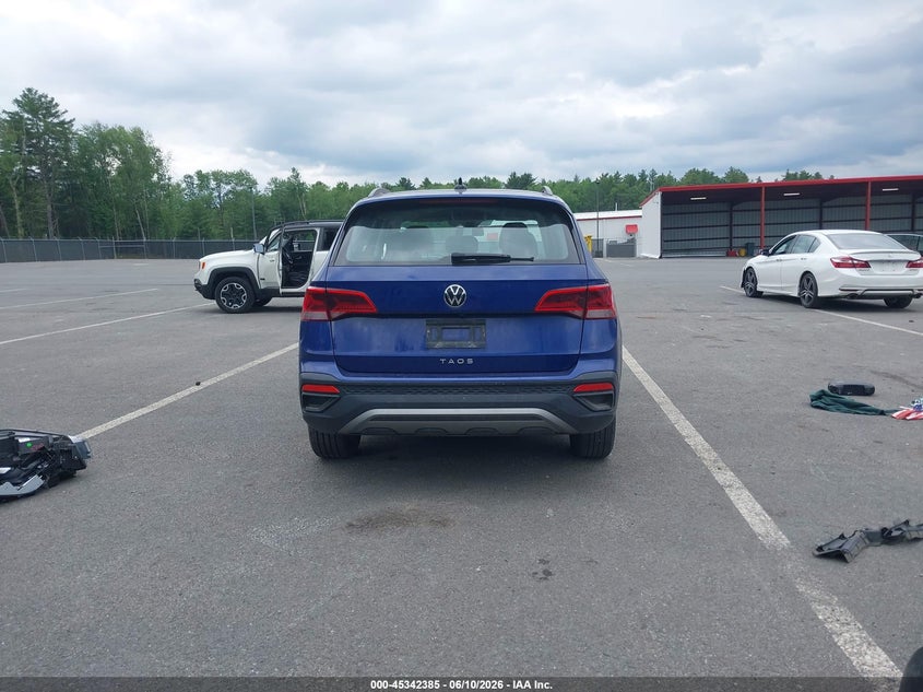 2022 Volkswagen Taos 1.5T S VIN: 3VVDX7B27NM008509 Lot: 45342385