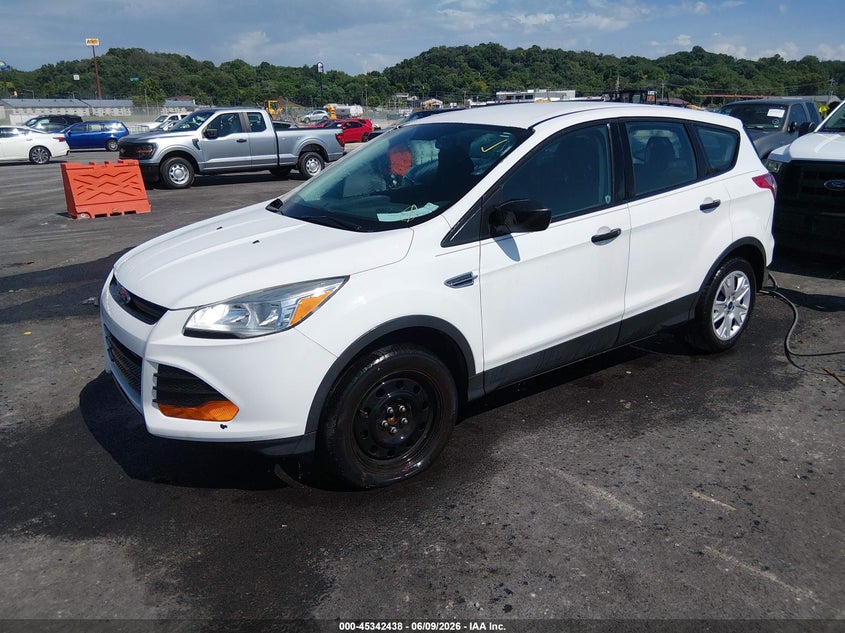 Vin: 1fmcu0f74gua66958, lot: 45840374, ford escape s 20162