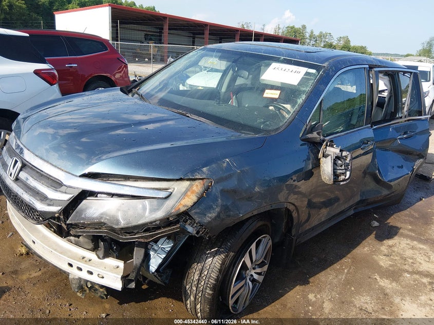 Vin: 5fnyf6h85gb052928, lot: 45840376, honda pilot ex-l 20162