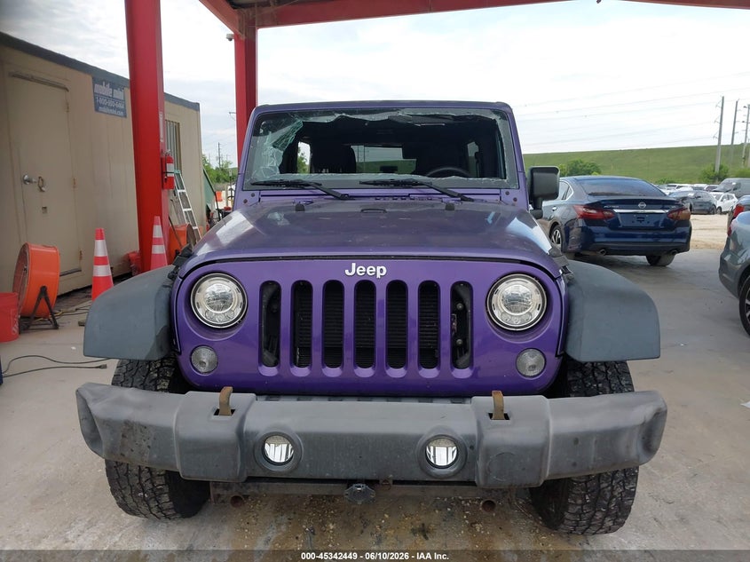 2017 Jeep Wrangler Unlimited Sport 4X4 VIN: 1C4BJWDG5HL598130 Lot: 45342449