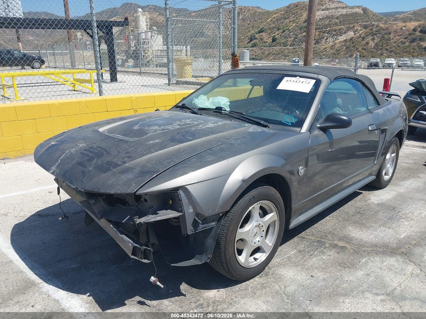 2004 FORD MUSTANG CABRIO 3.8L V-6 190HP