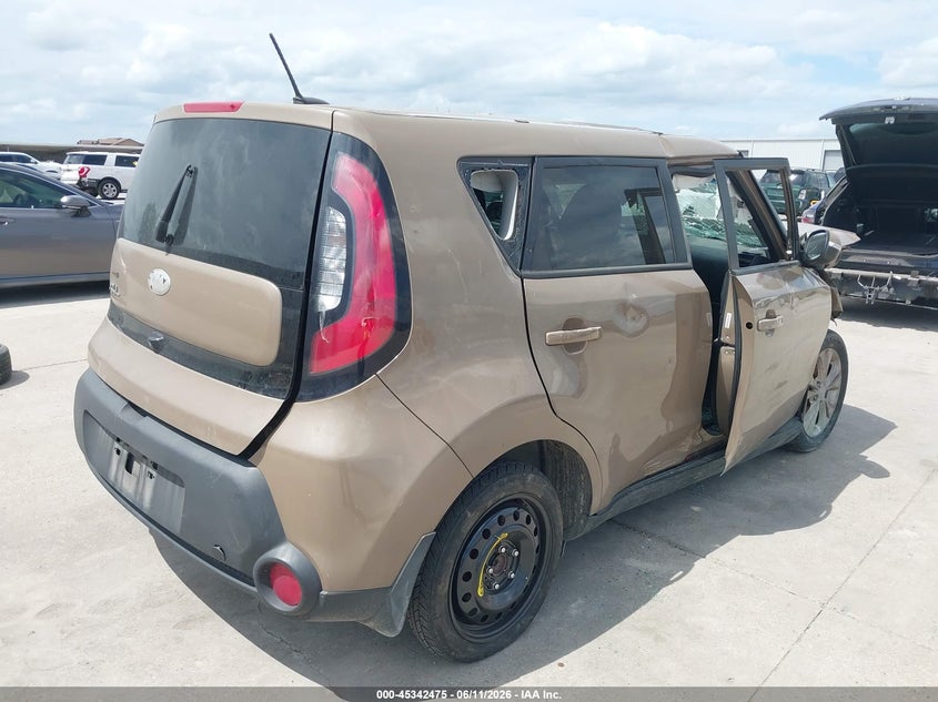 2014 KIA SOUL HATCHBACK 2.0L I-4 DI, DOHC, VVT, 164HP
