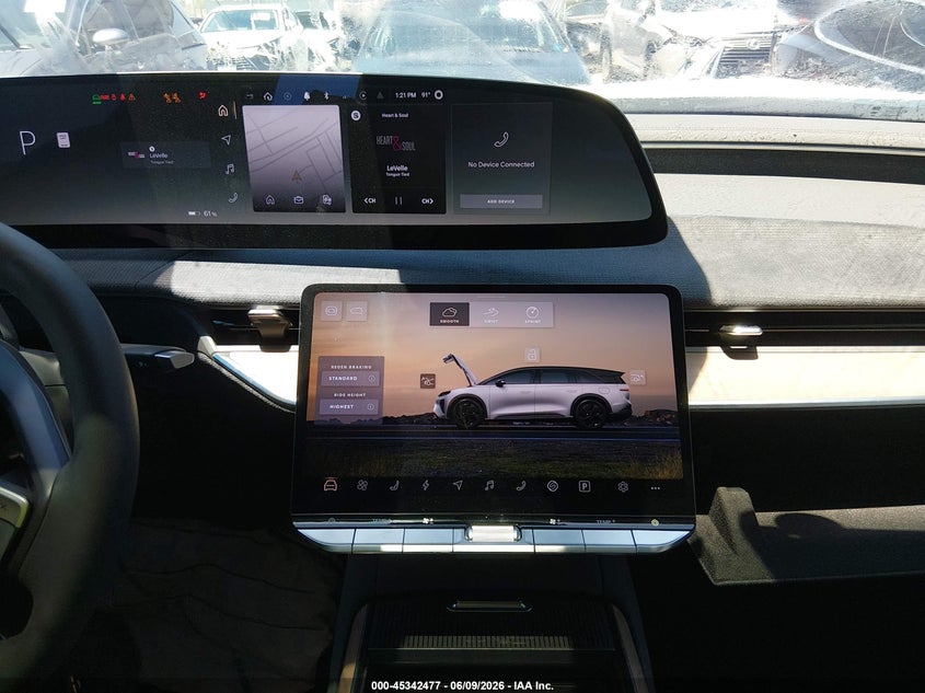 2026 Lucid Gravity Grand Touring VIN: 7UUG1GHK6TA020312 Lot: 45342477