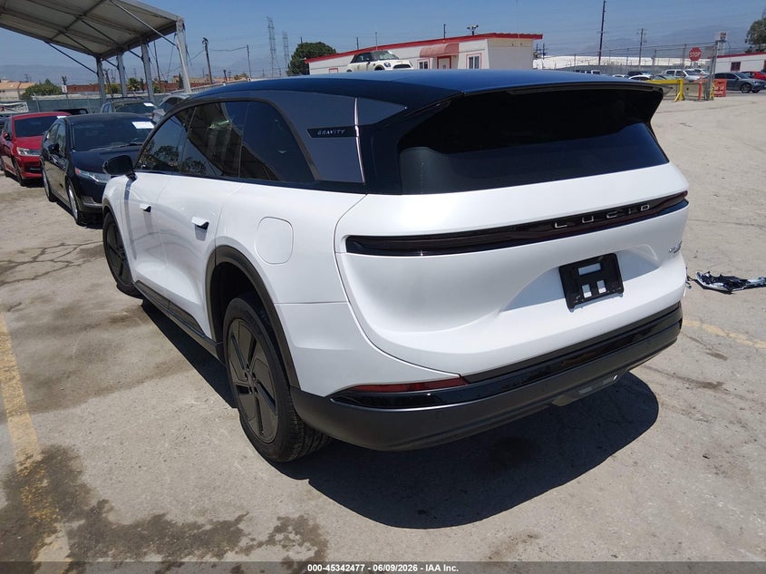 Vin: 7uug1ghk6ta020312, lot: 45840413, lucid gravity grand touring 20263