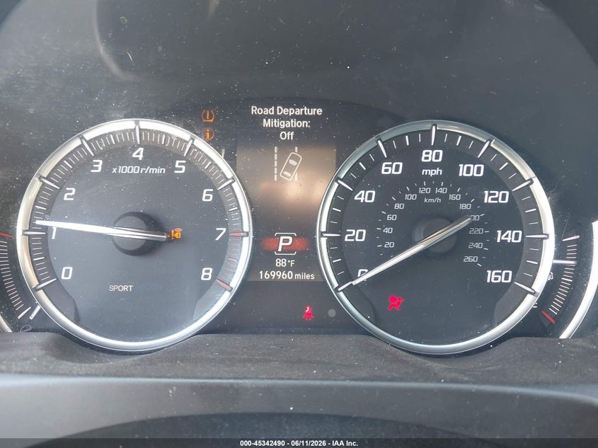 2018 Acura Tlx VIN: 19UUB1F33JA006729 Lot: 45342490