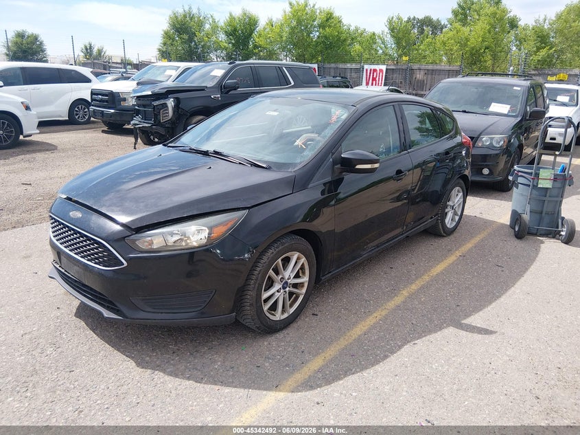 Vin: 1fadp3k29hl224848, lot: 45840428, ford focus se 20172