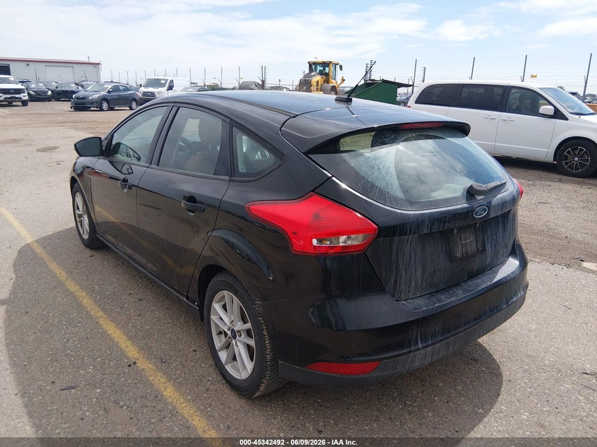 Vin: 1fadp3k29hl224848, lot: 45840428, ford focus se 20173