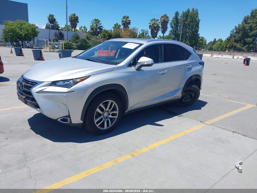 Vin: jtjbarbz2f2039155, lot: 45840430, lexus nx 200t 20152