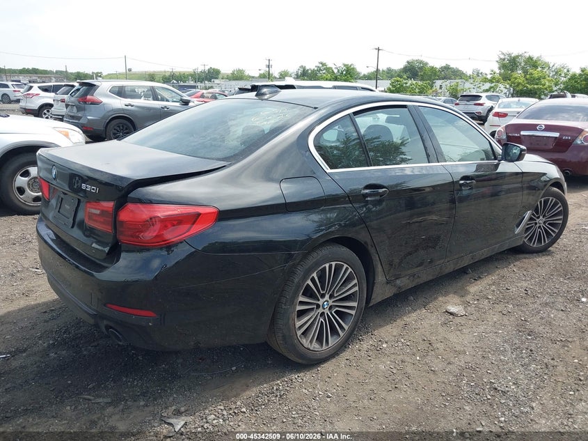 Vin: wbaja5c52kbx87267, lot: 45840445, bmw 530i 20194