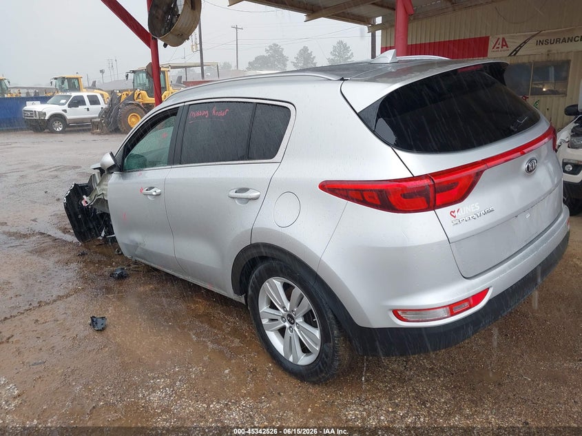 VIN KNDPMCAC2K7541316 2019 KIA SPORTAGE LX