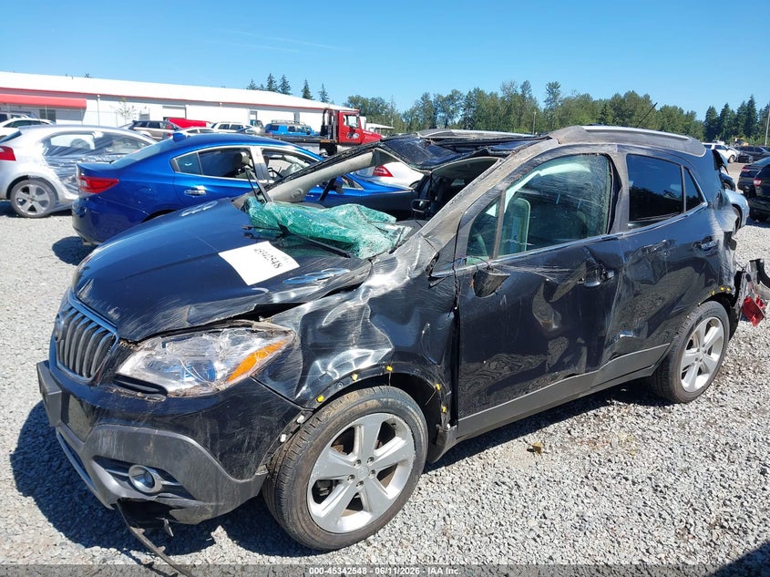 2015 BUICK ENCORE SPORT UTILITY VEHICLE 1.4L I-4 DOHC, VVT, TURBO, 138HP