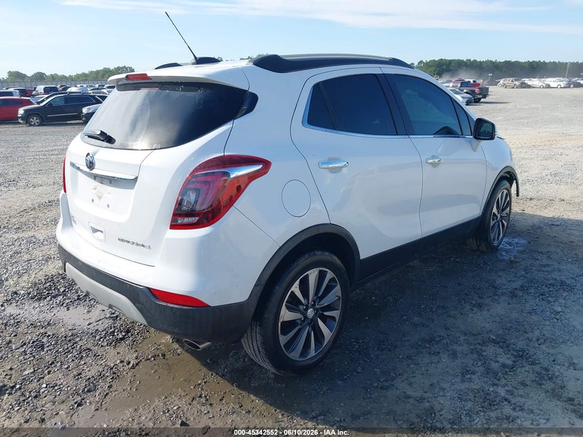Vin: kl4cjcsb1lb058812, lot: 45840488, buick encore fwd essence 20204