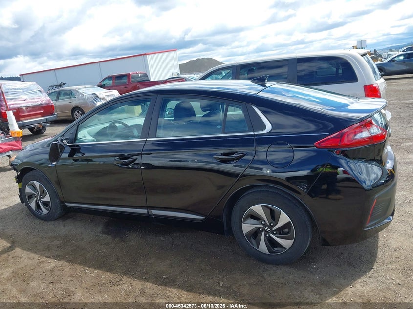 2019 Hyundai Ioniq Hybrid Sel VIN: KMHC75LC2KU129442 Lot: 45342573