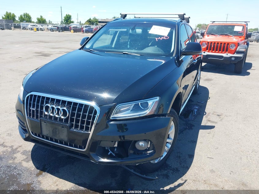 Vin: wa1c2afpxha003277, lot: 45840524, audi q5 2.0t premium 20172