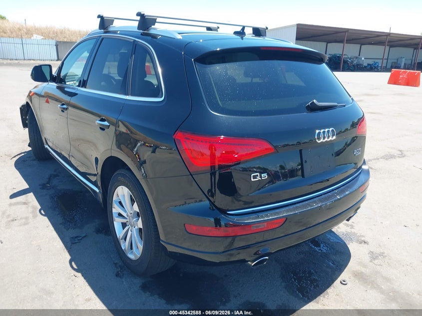 Vin: wa1c2afpxha003277, lot: 45840524, audi q5 2.0t premium 20173