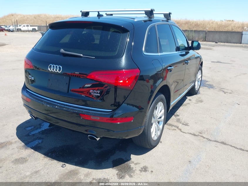 Vin: wa1c2afpxha003277, lot: 45840524, audi q5 2.0t premium 20174