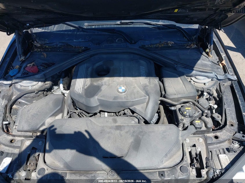 2018 BMW 3ER SEDAN 2.0L I-4 DI, DOHC, VVT, TURBO, 248HP