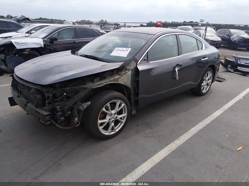 Vin: 1n4aa5ap2cc804111, lot: 45840565, nissan maxima 3.5 s 20122