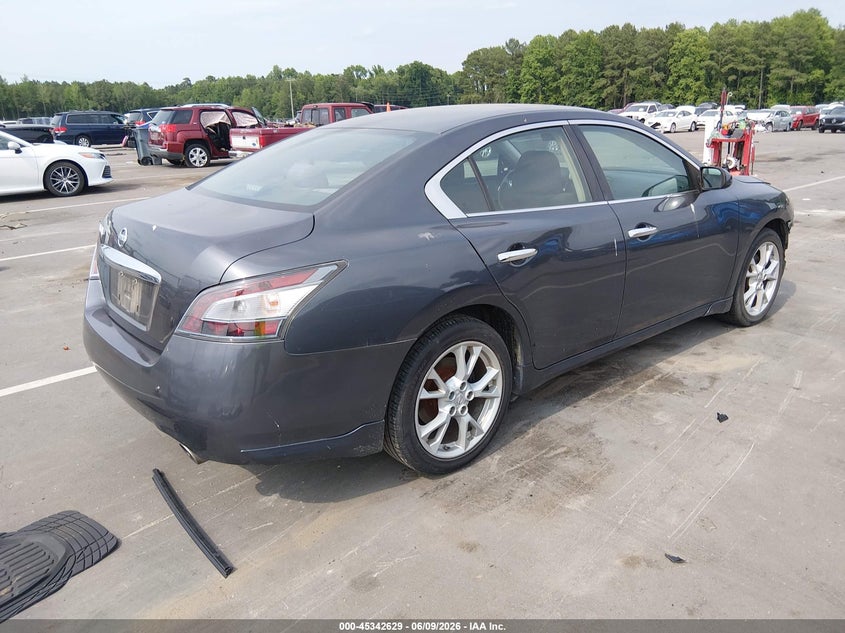 Vin: 1n4aa5ap2cc804111, lot: 45840565, nissan maxima 3.5 s 20124