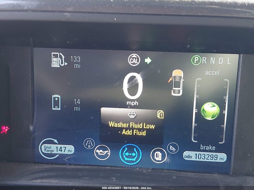 2012 Chevrolet Volt VIN: 1G1RD6E45CU104466 Lot: 45342651
