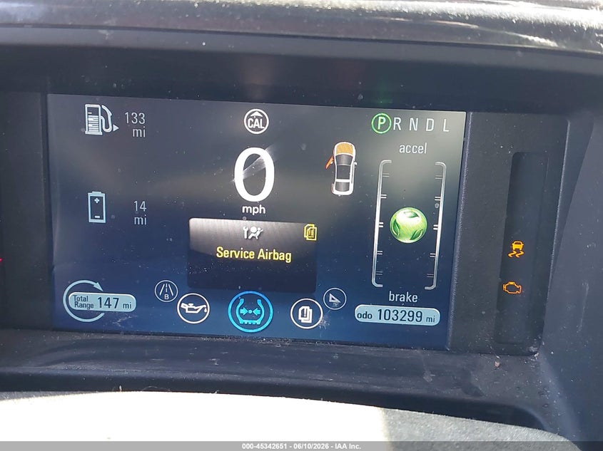 2012 Chevrolet Volt VIN: 1G1RD6E45CU104466 Lot: 45342651