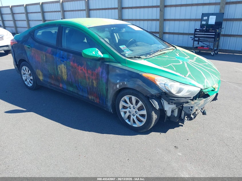 2012 Hyundai Elantra Gls (Ulsan Plant) VIN: KMHDH4AE6CU213717 Lot: 45342667