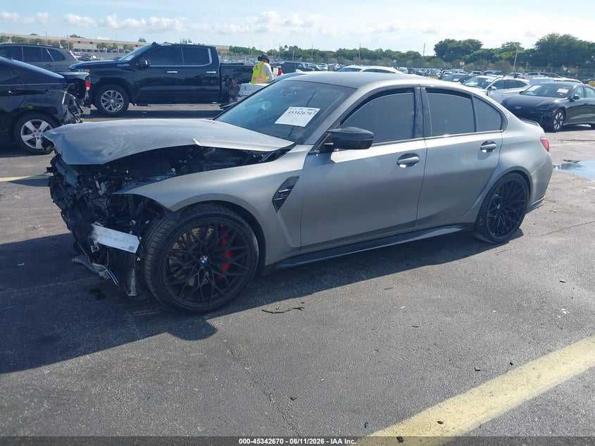 Vin: wbs33hj0xsfu40785, lot: 45840606, bmw m3 competition xdrive 20252