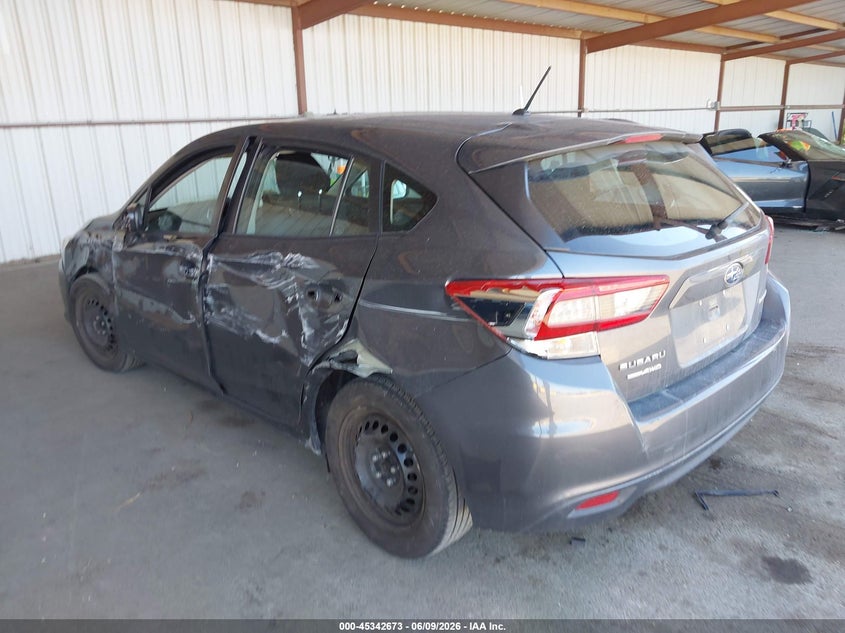 Vin: 4s3gtaa67n1706043, lot: 45840611, subaru impreza base 5-door 20223