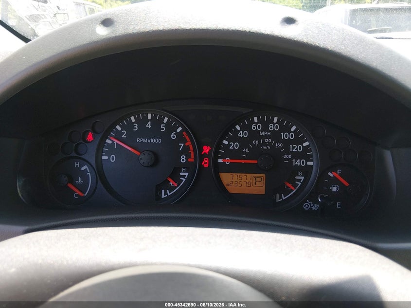 2014 NISSAN NAVARA (FRONTIER) TRUCK 4.0L V-6 DOHC, VVT, 261HP